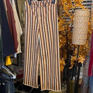 Billabong Autumn Striped Flare Pants